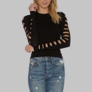 H & M Slash Sleeve Sweater
